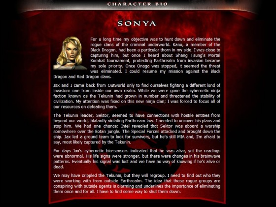 MKA Biographie Sonya