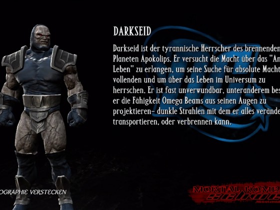 MKvsDC Biographie Darkseid