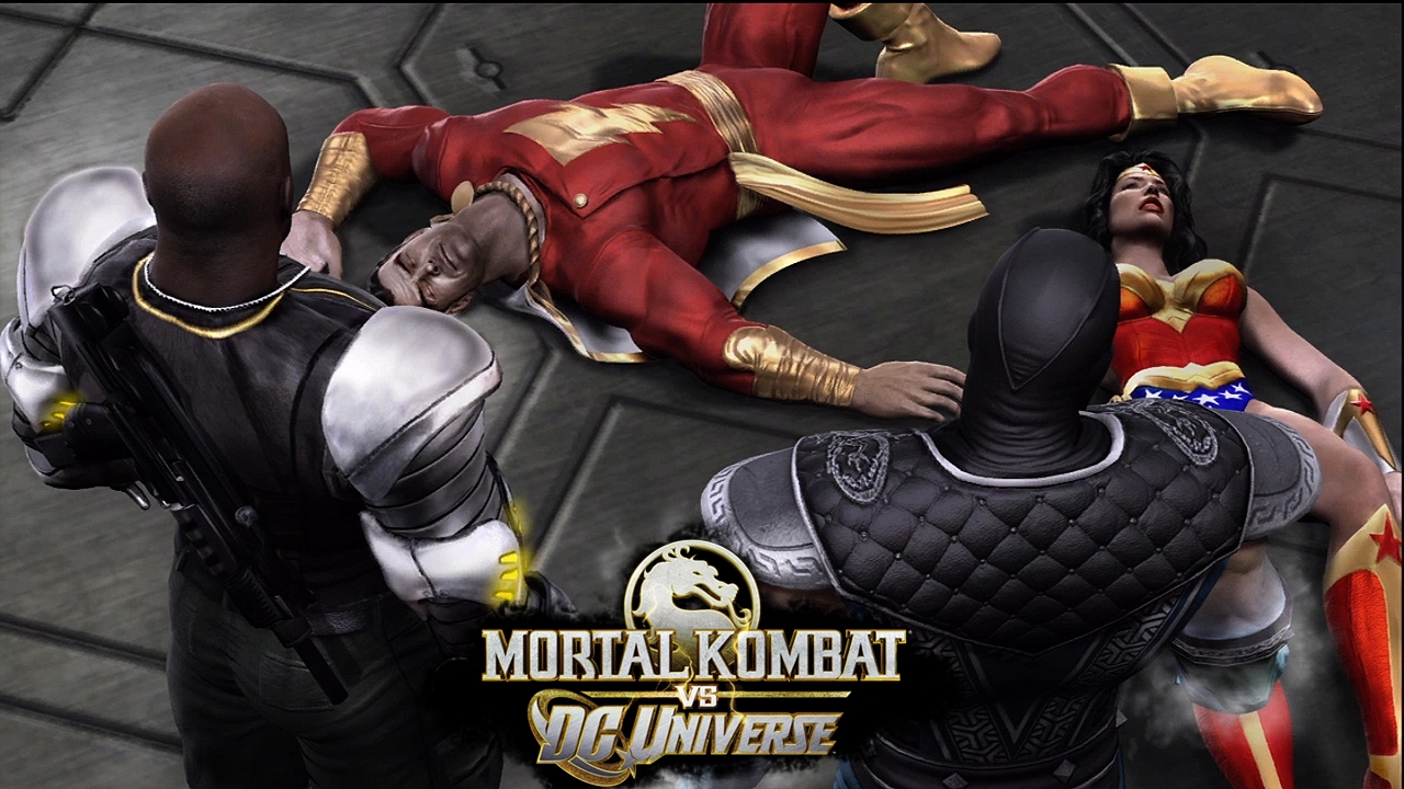 MKvsDC Loading 002 Captain Marvel Wonder Woman Jax