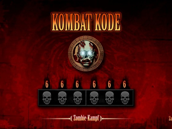 MK2011 Artwork Kombat Kode Zombie Kampf