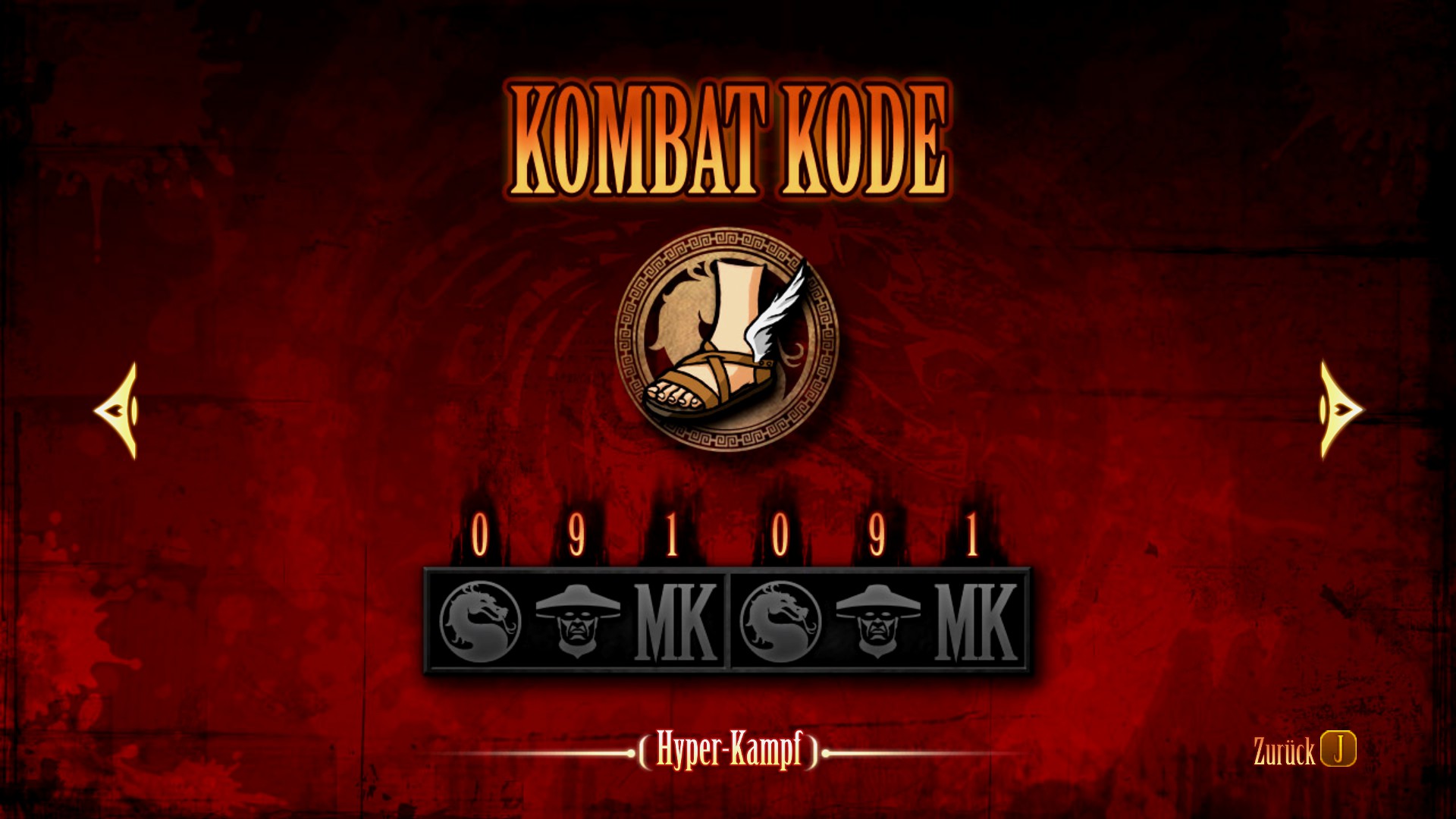 MK2011 Artwork Kombat Kode Hyper Kampf