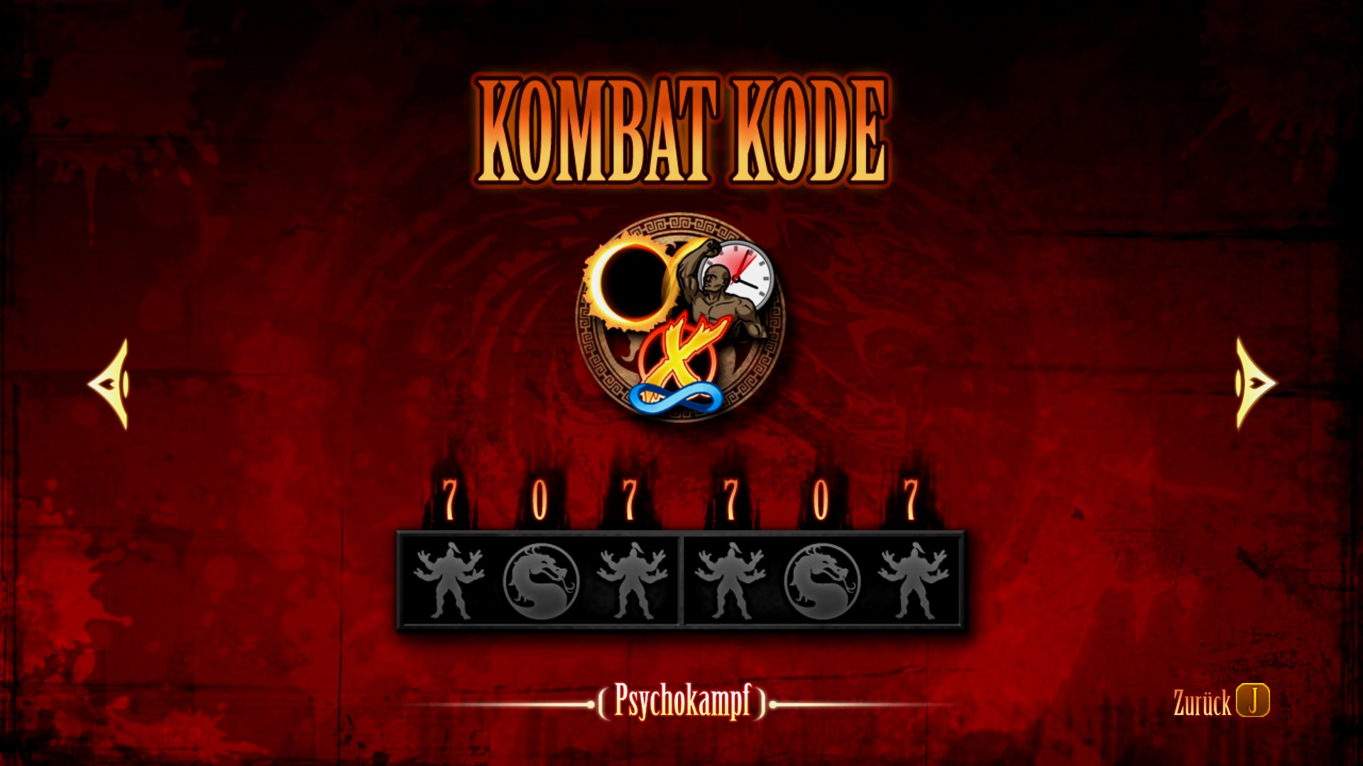 MK2011 Artwork Kombat Kode Psycho Kampf