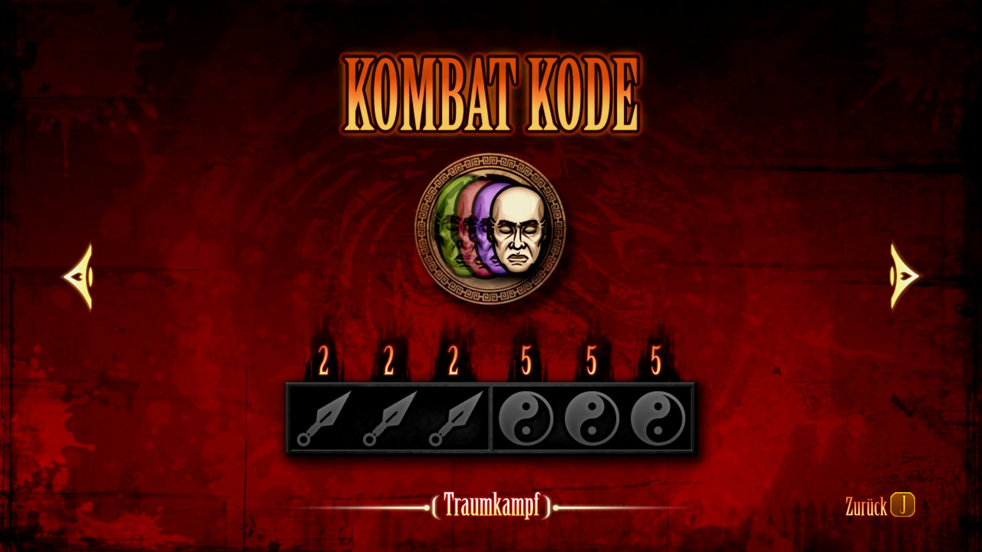 MK2011 Artwork Kombat Kode Traumkampf