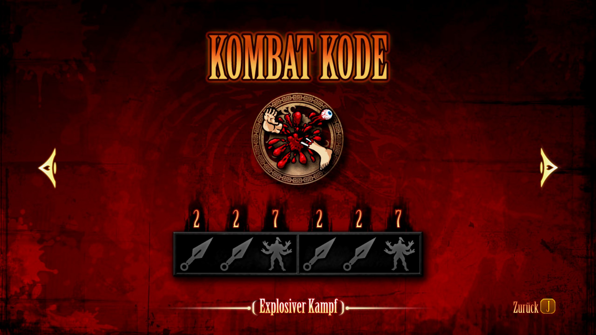 MK2011 Artwork Kombat Kode Explosiver Kampf
