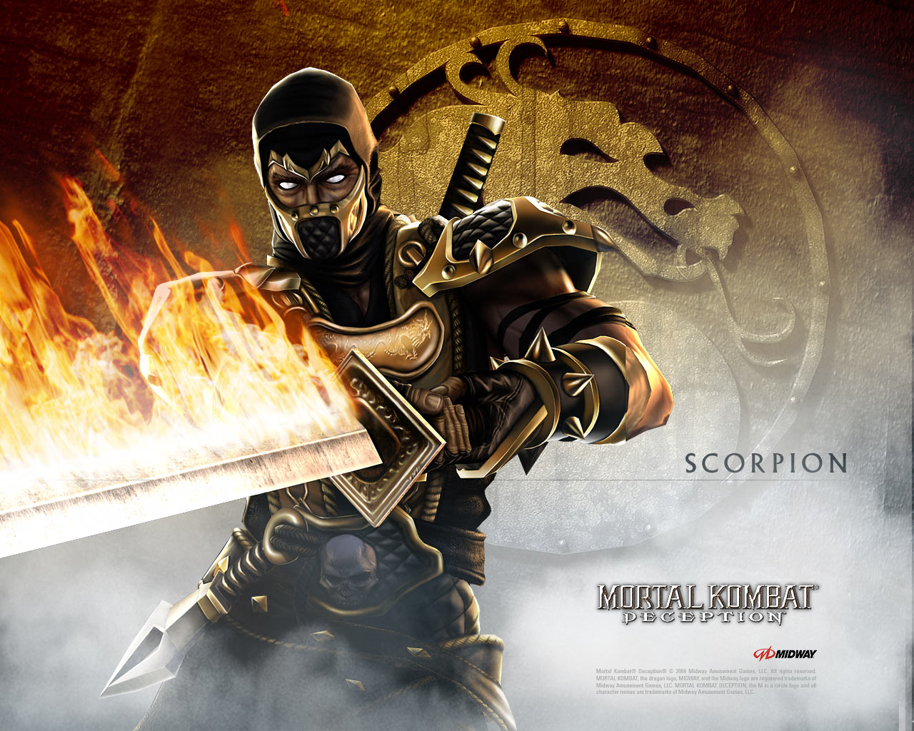 Wallpaper Deception 1280x1024 Scorpion