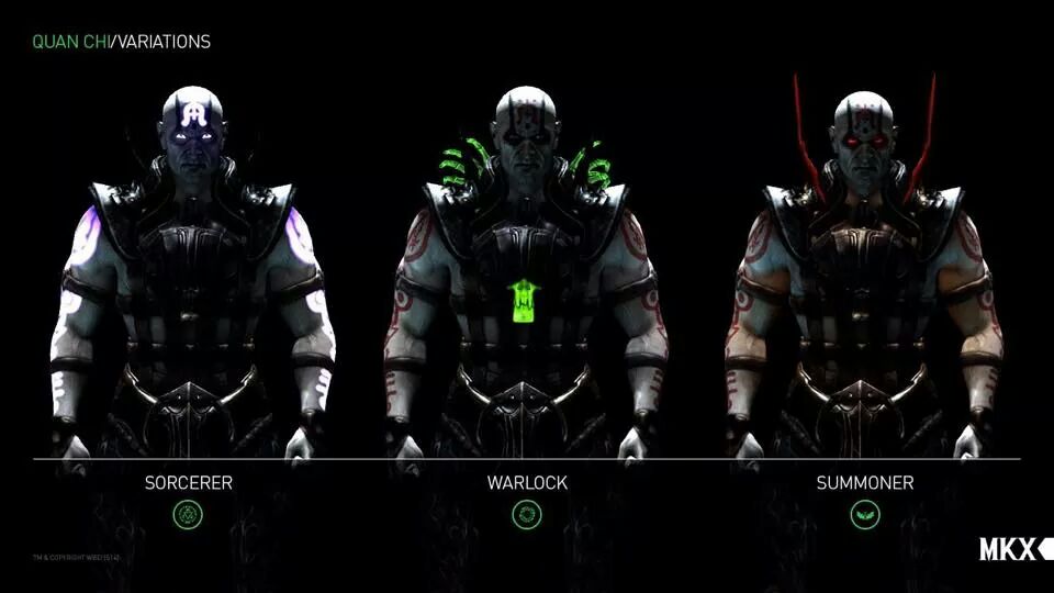 Quan Chi - Vergleich