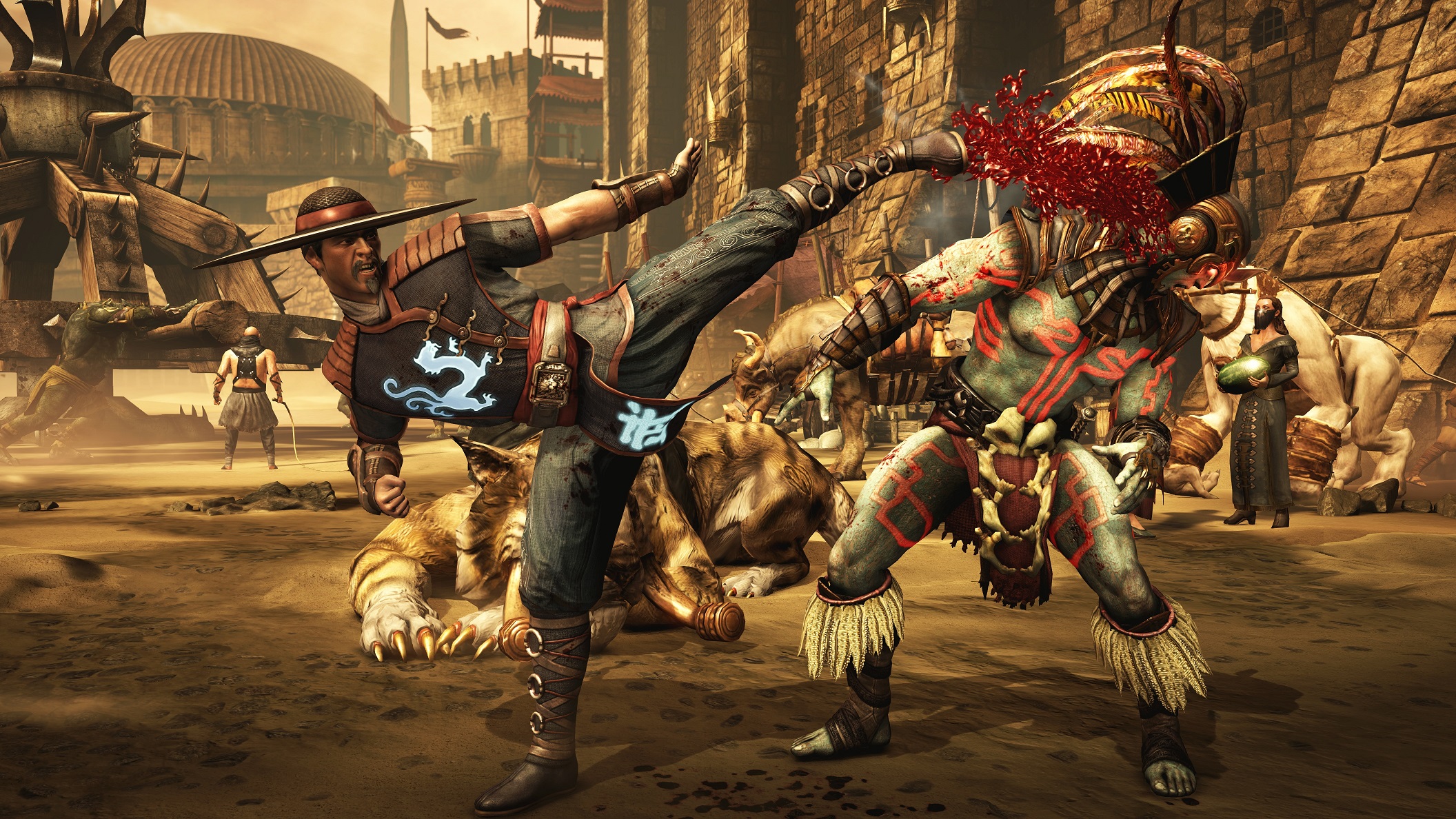 MKX Screenshot Kung Lao vs Kotal Kahn