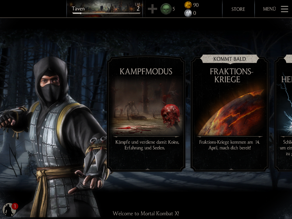 MKX Mobile Screenshot