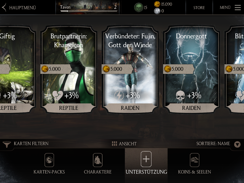 MKX Mobile Screenshot