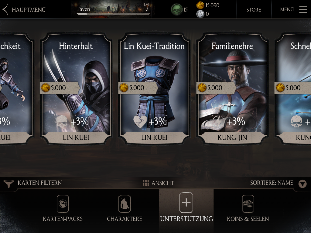 MKX Mobile Screenshot