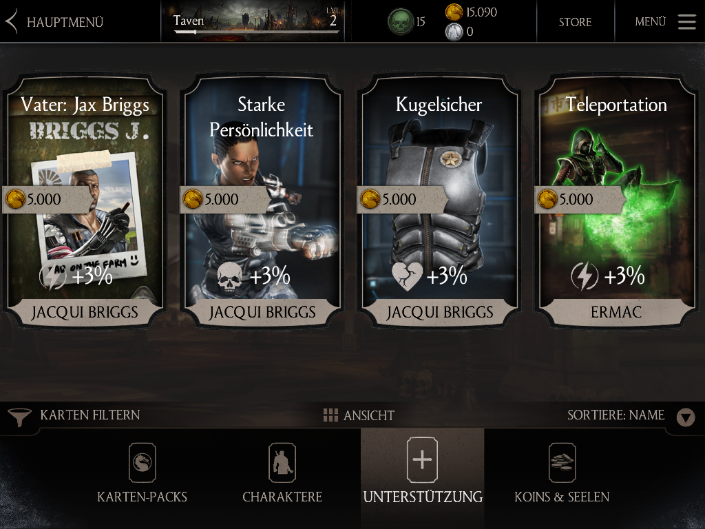 MKX Mobile Screenshot