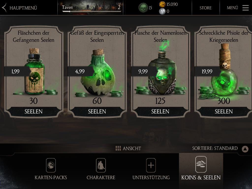 MKX Mobile Screenshot