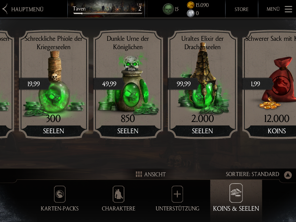 MKX Mobile Screenshot