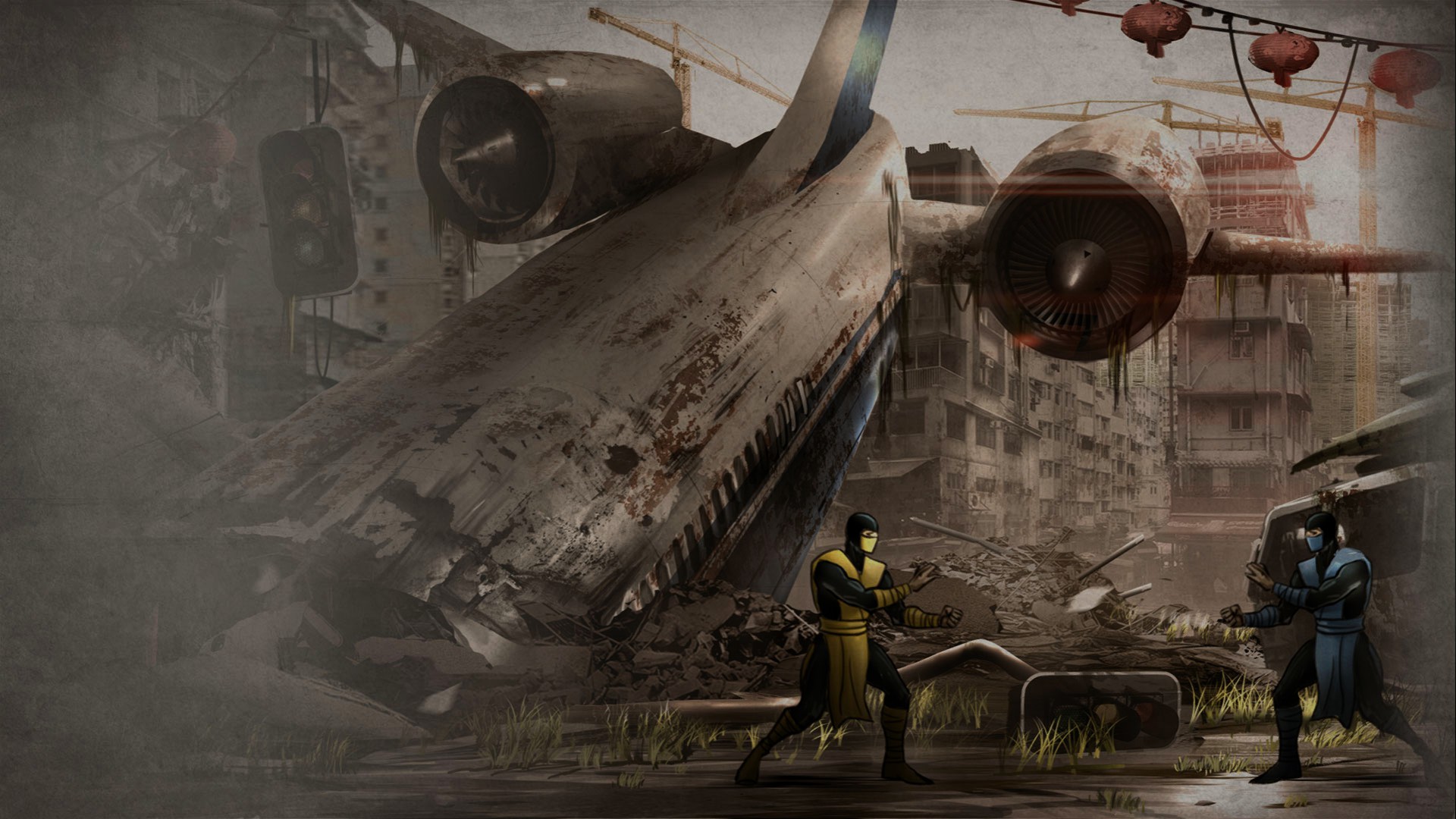 MKX Konzept - Zerstörte Stadt #1