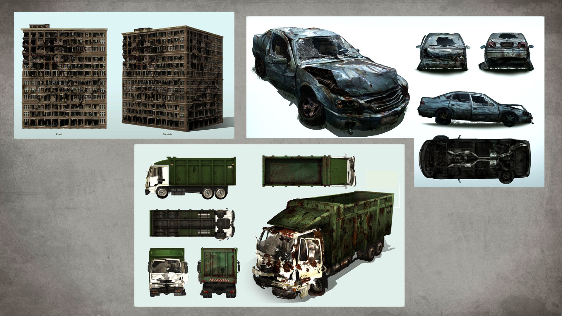 MKX Konzept - Zerstörte Stadt #4