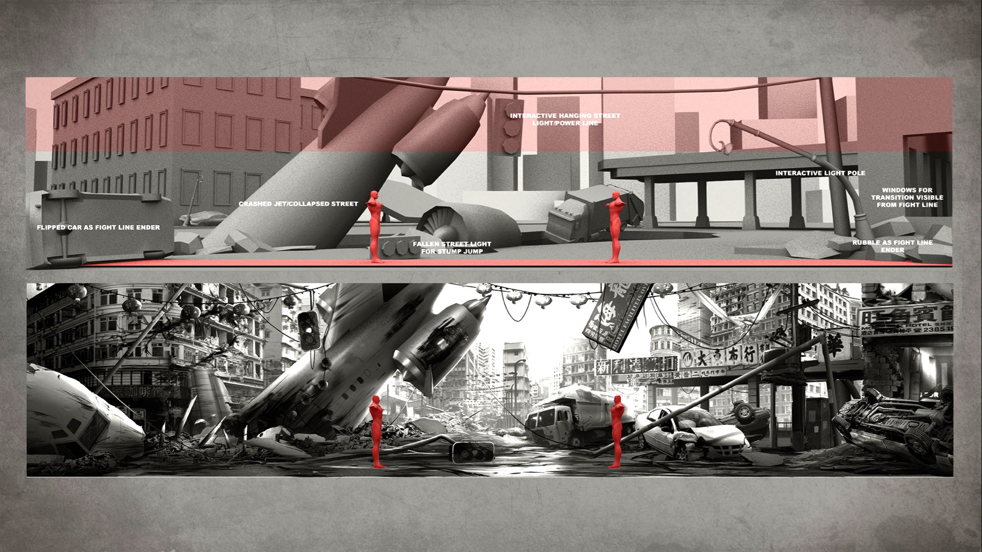 MKX Konzept - Zerstörte Stadt #2