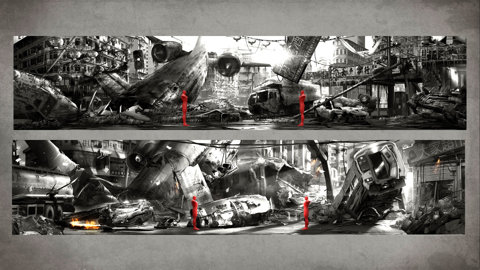 MKX Konzept - Zerstörte Stadt #3