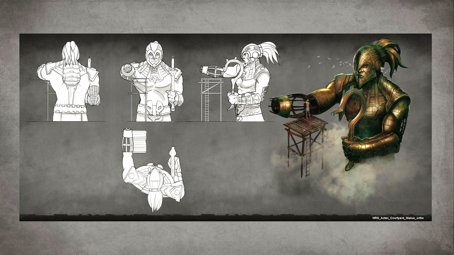 MKX Konzept - Hof des Imperators #6