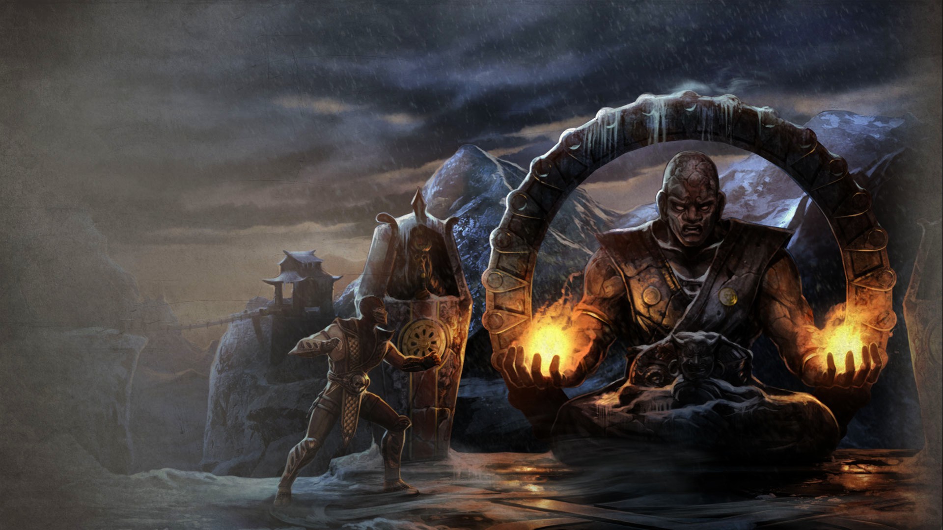 MKX Konzept - Lin Kuei - Tempel #1