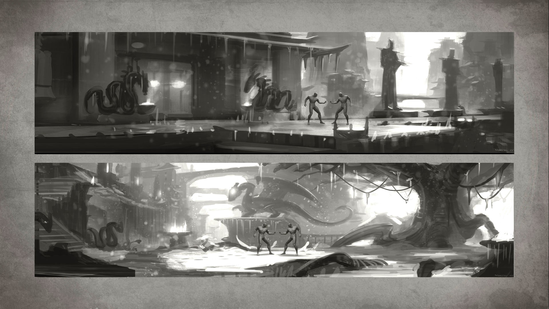 MKX Konzept - Lin Kuei - Tempel #3