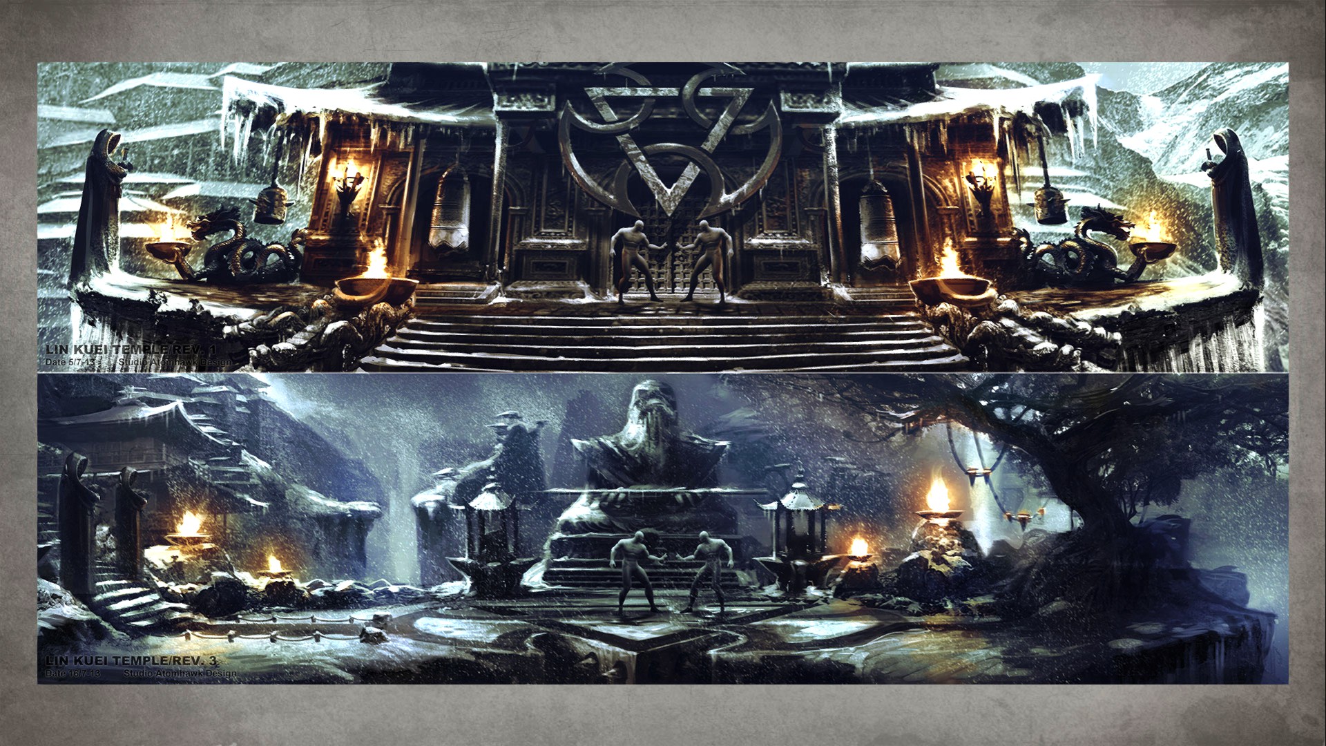 MKX Konzept - Lin Kuei - Tempel #2