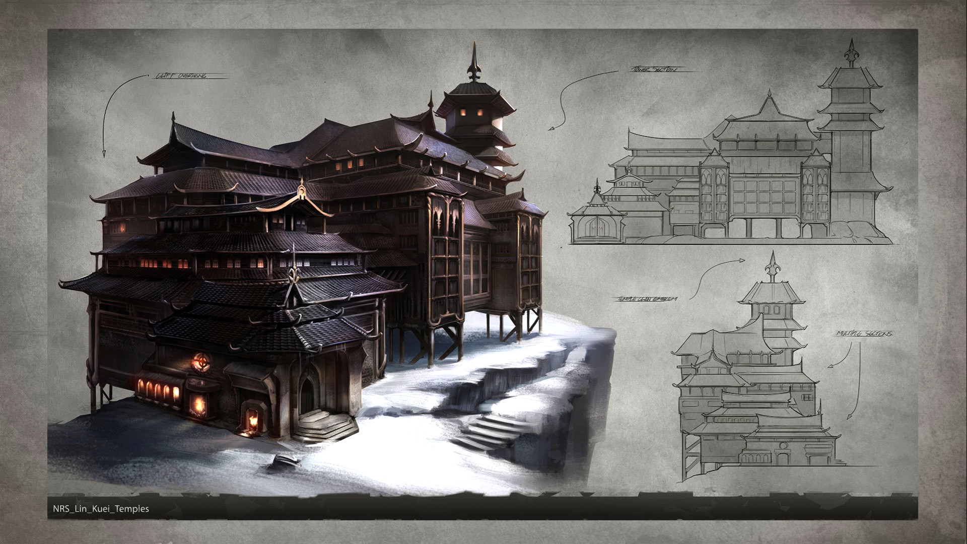 MKX Konzept - Lin Kuei - Tempel #6