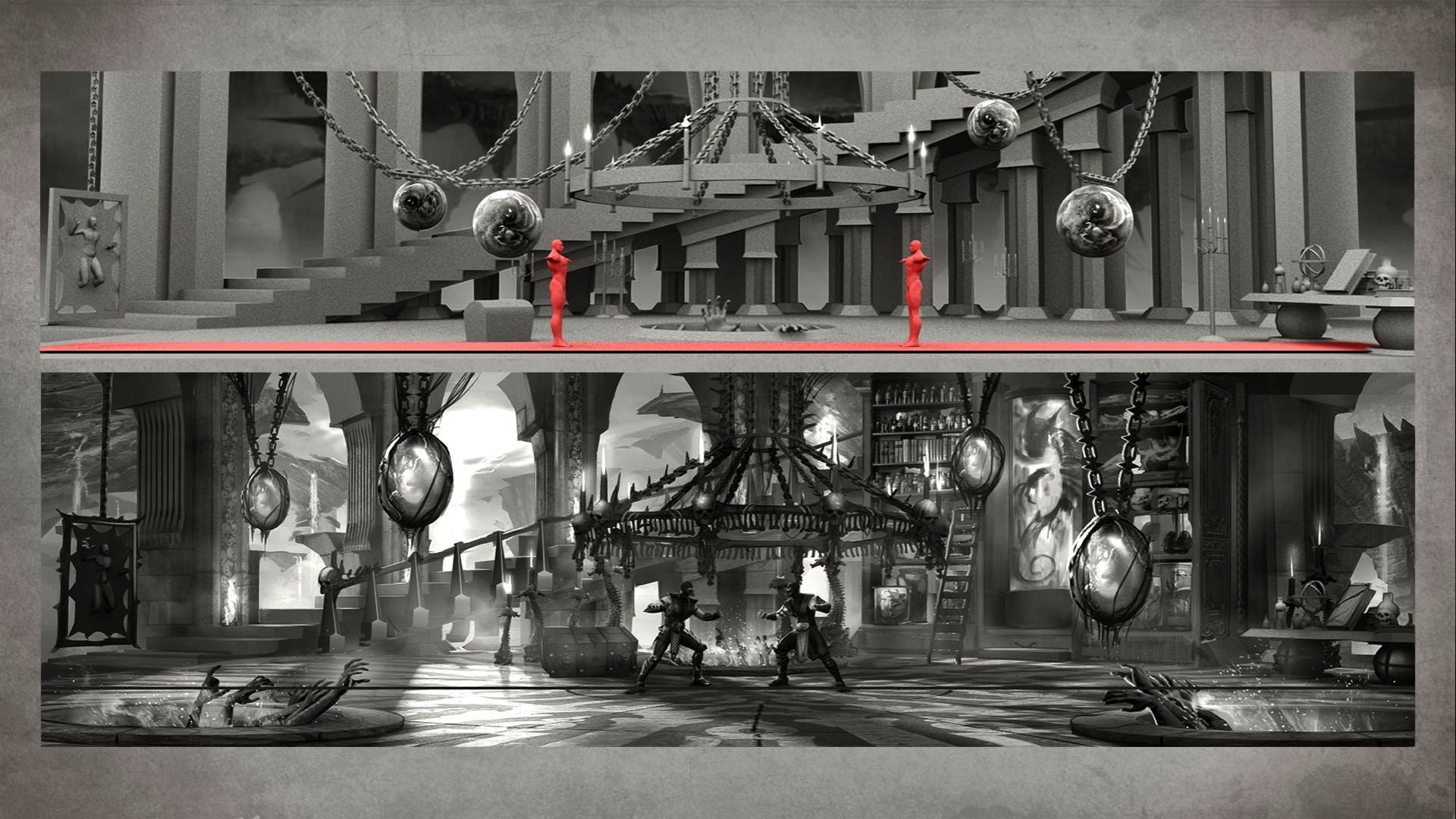 MKX Konzept - Quan Chi's Festung #2