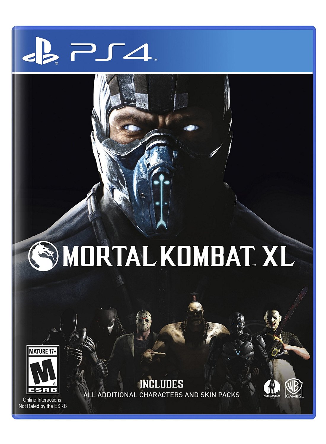 Mortal Kombat XL - Cover PS4
