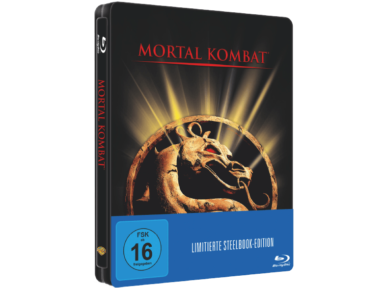 Mortal Kombat - Der Film - Blu Ray Cover Steelbook Edition