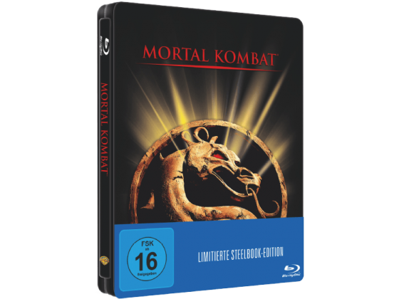 Mortal Kombat - Der Film - Blu Ray Cover Steelbook Edition