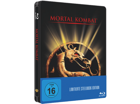 Mortal Kombat - Der Film - Blu Ray Cover Steelbook Edition