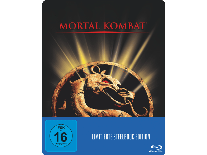Mortal Kombat - Der Film - Blu Ray Cover Steelbook Edition