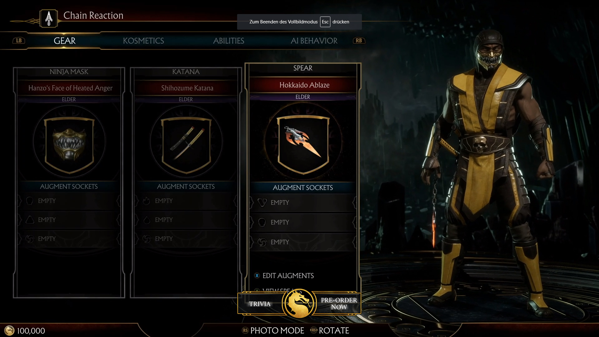 Community Event - Screenshot vom Livestream