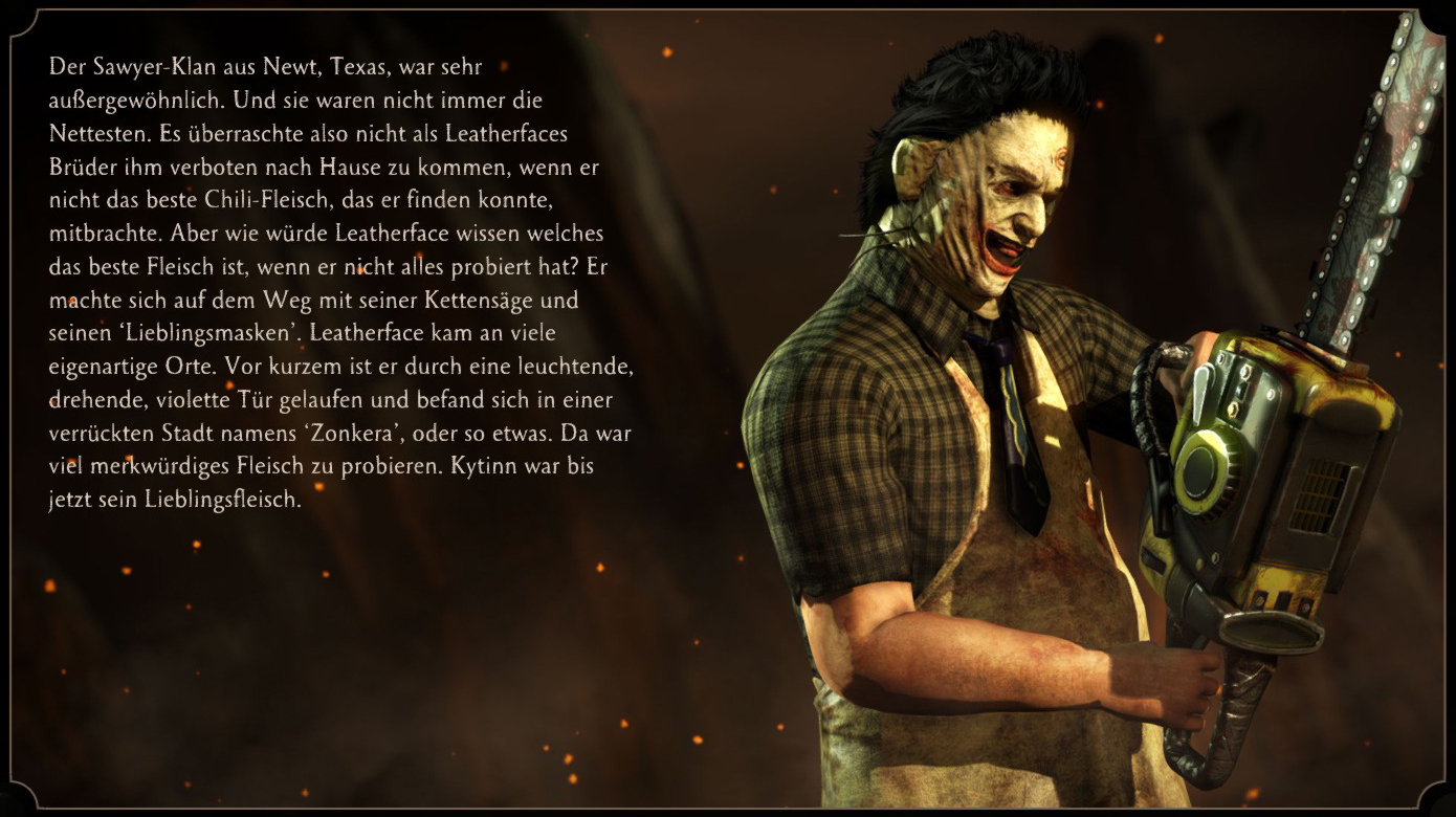 MKX Bio Leatherface