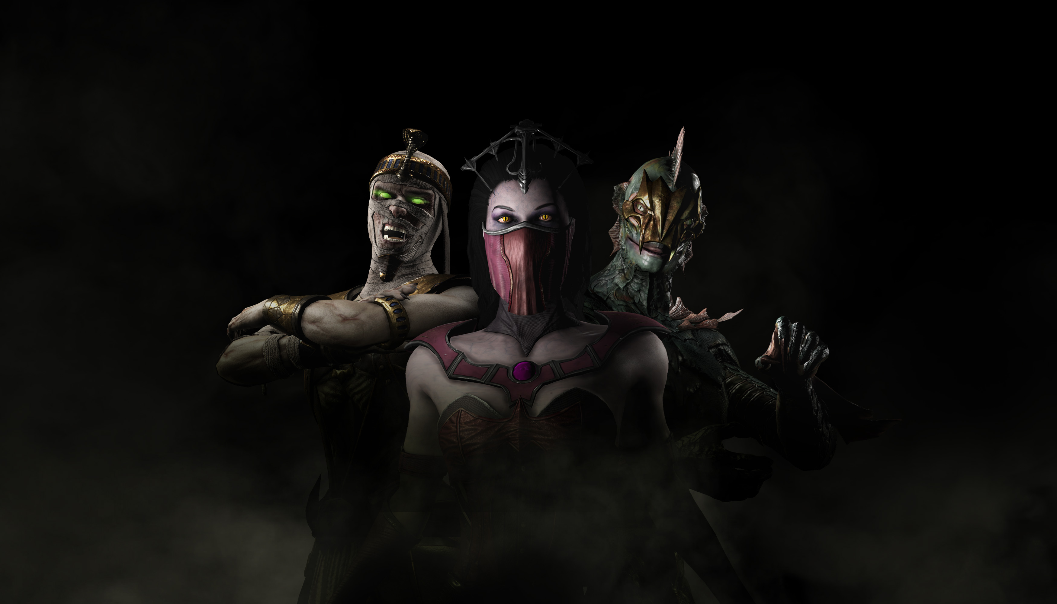 Mileena, Ermac, Reptile Skin Pack
