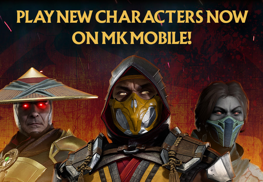 MK Mobile Charaktere