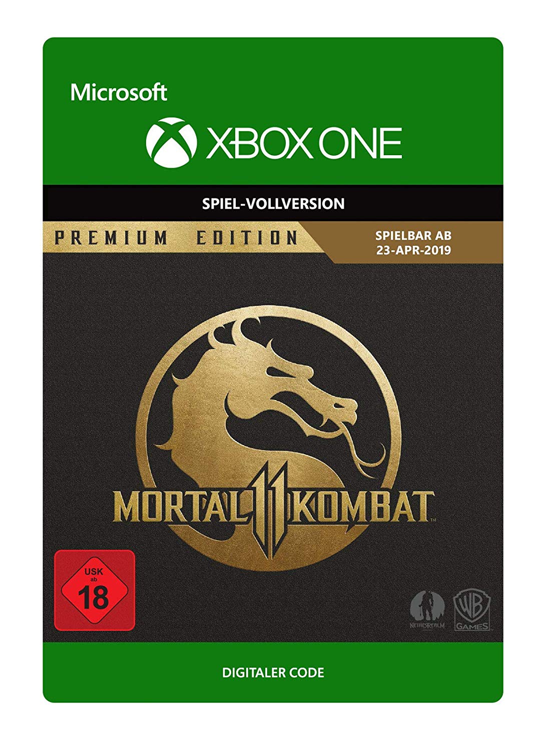 MK11 Cover XBOX One Premium Digital