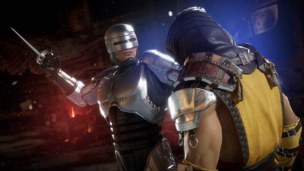 MK11 Aftermath - Screenshot Robocop vs Scorpion