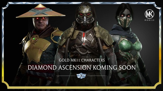 MK11 Gold Charaktere Raiden Jade Kabal