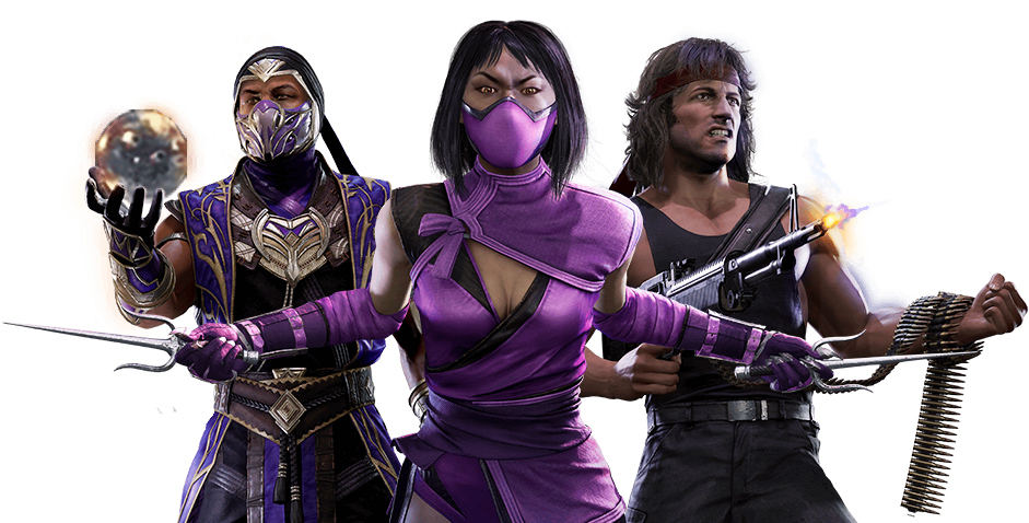 Kombat Pack 2 Rain Mileena Rambo