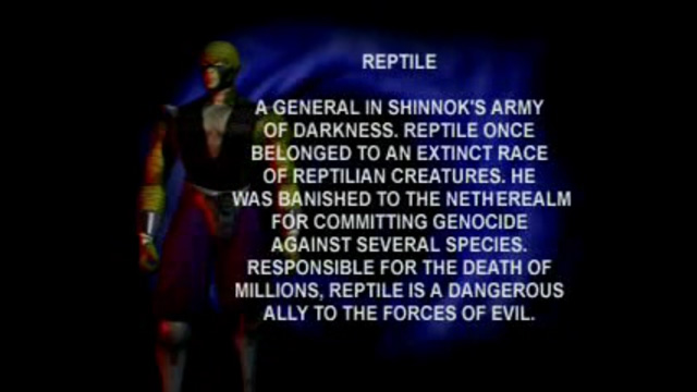 MK4 Biographie Reptile