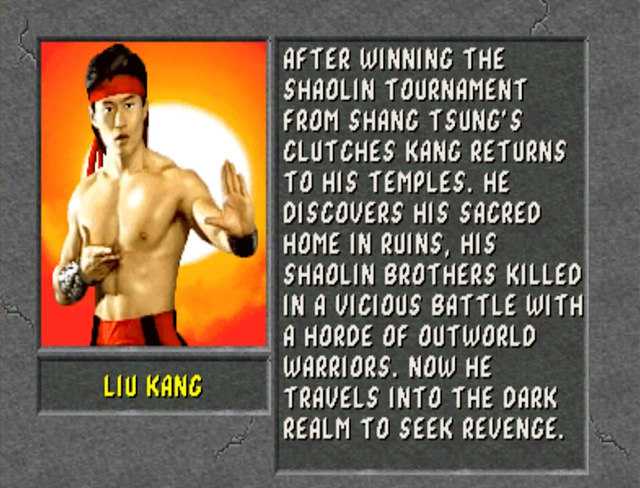 MK2 Biographie Liu Kang