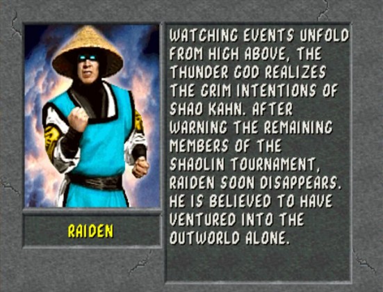 MK2 Biographie Raiden
