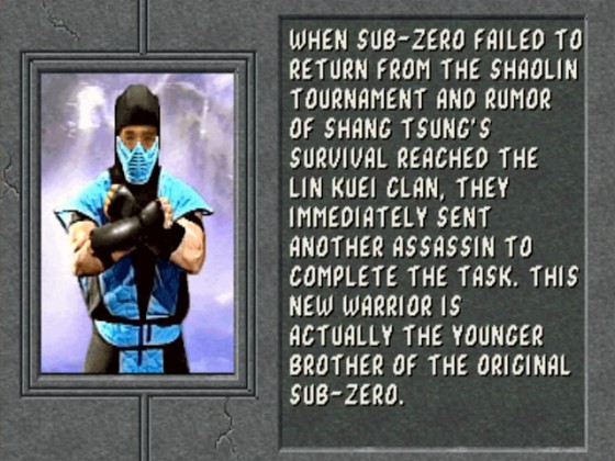 MK2 Ending Sub-Zero 1