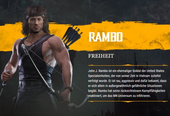 MK11 Rambo Biographie