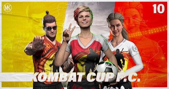 Kombat Cup - Cassie Cage, Sonya, Johnny Cage