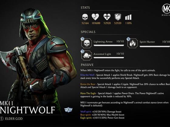 Nightwolf for MKMobile