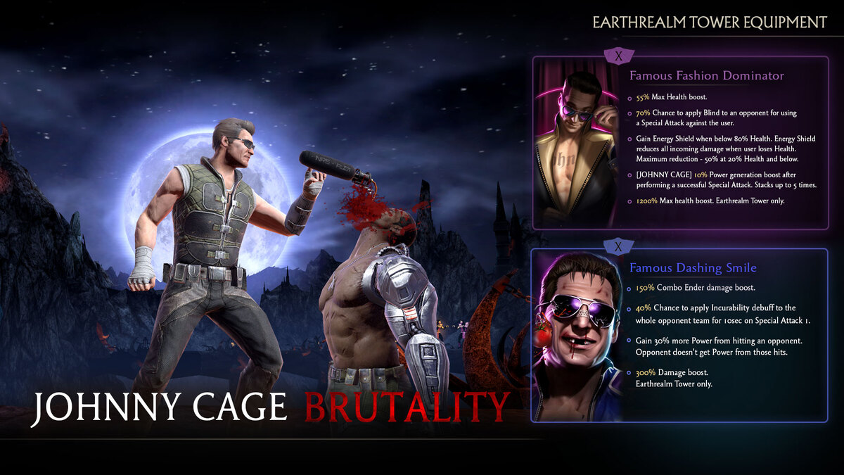 Johnny Cage Brutality