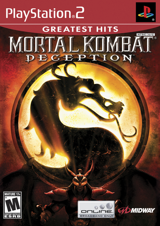 MK Deception Cover PS2 Greatest Hits