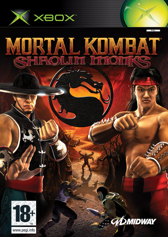 MK Shaolin Monks Cover XBOX PAL